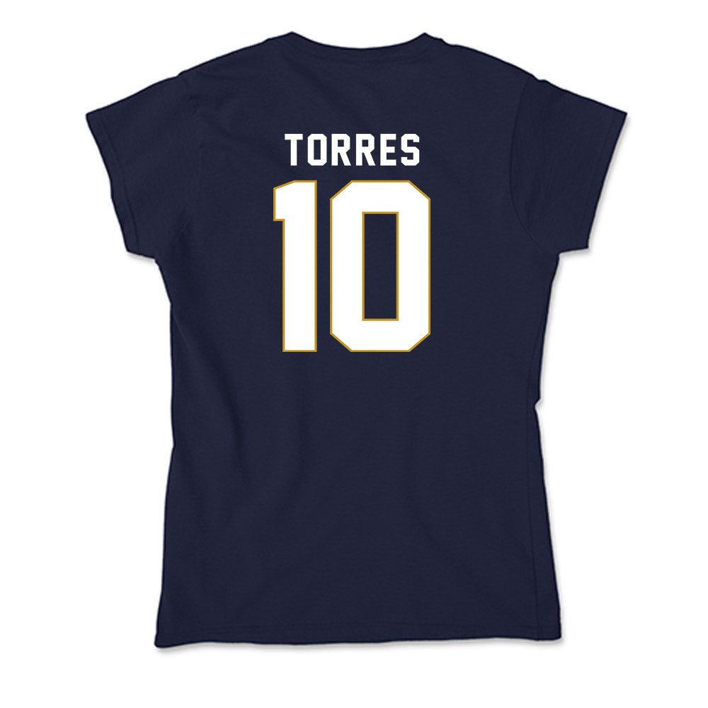 Notre Dame - NCAA Softball : Jillian Torres - Soft Style Women’s T-Shirt-1