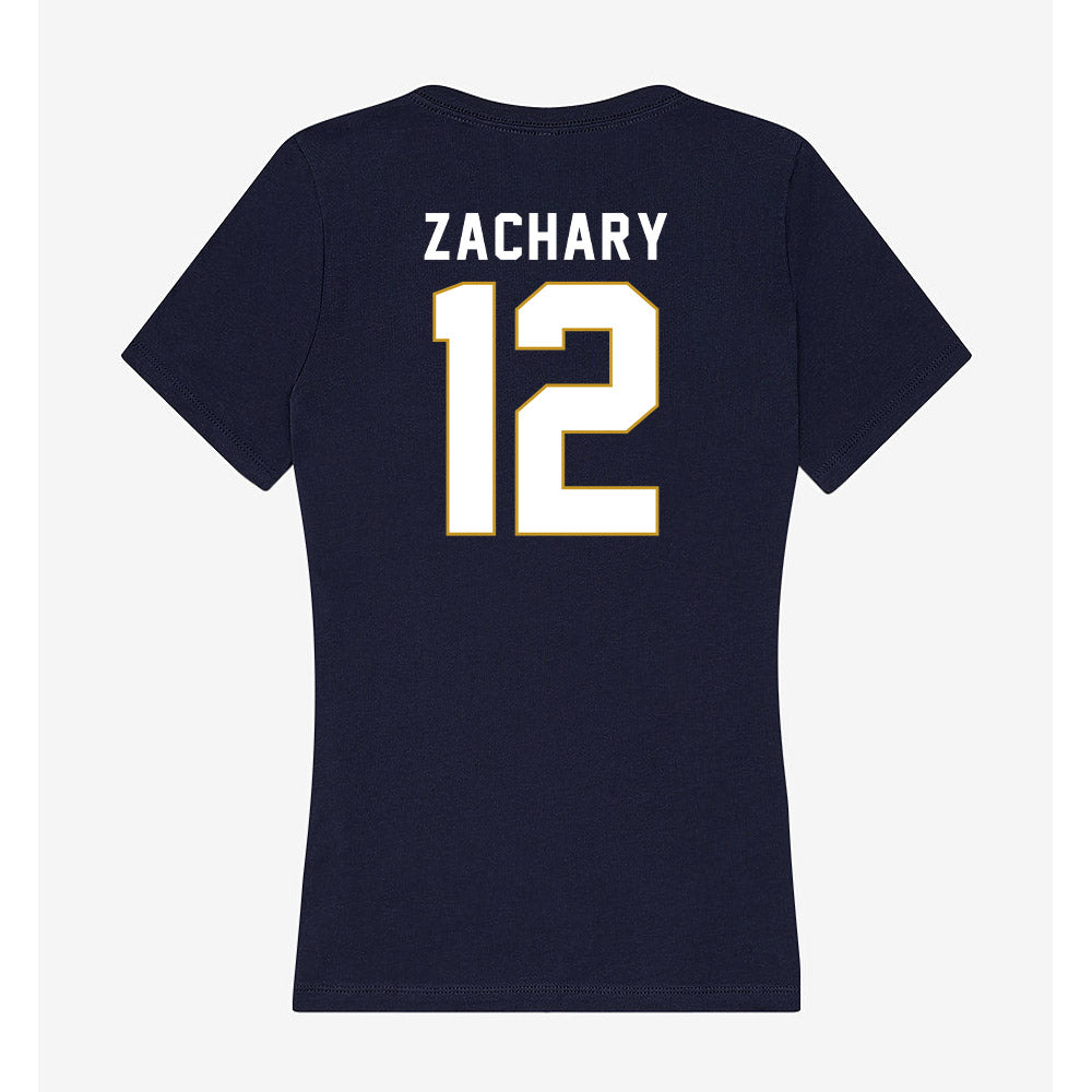 Notre Dame - NCAA Softball : Ava Zachary - Women's V-Neck T-Shirt-1