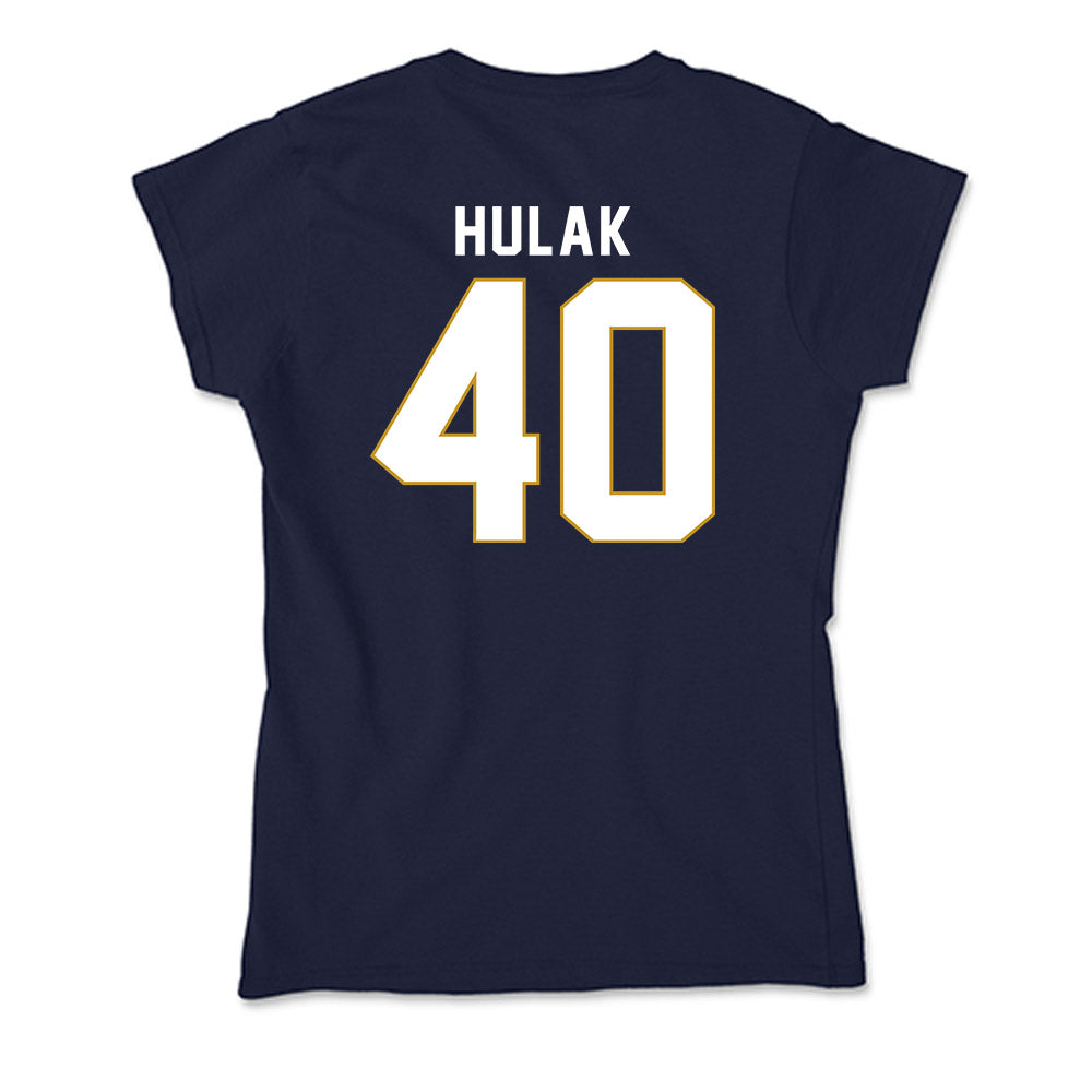 Notre Dame - NCAA Football : Dominik Hulak - Soft Style Women’s T-Shirt-1