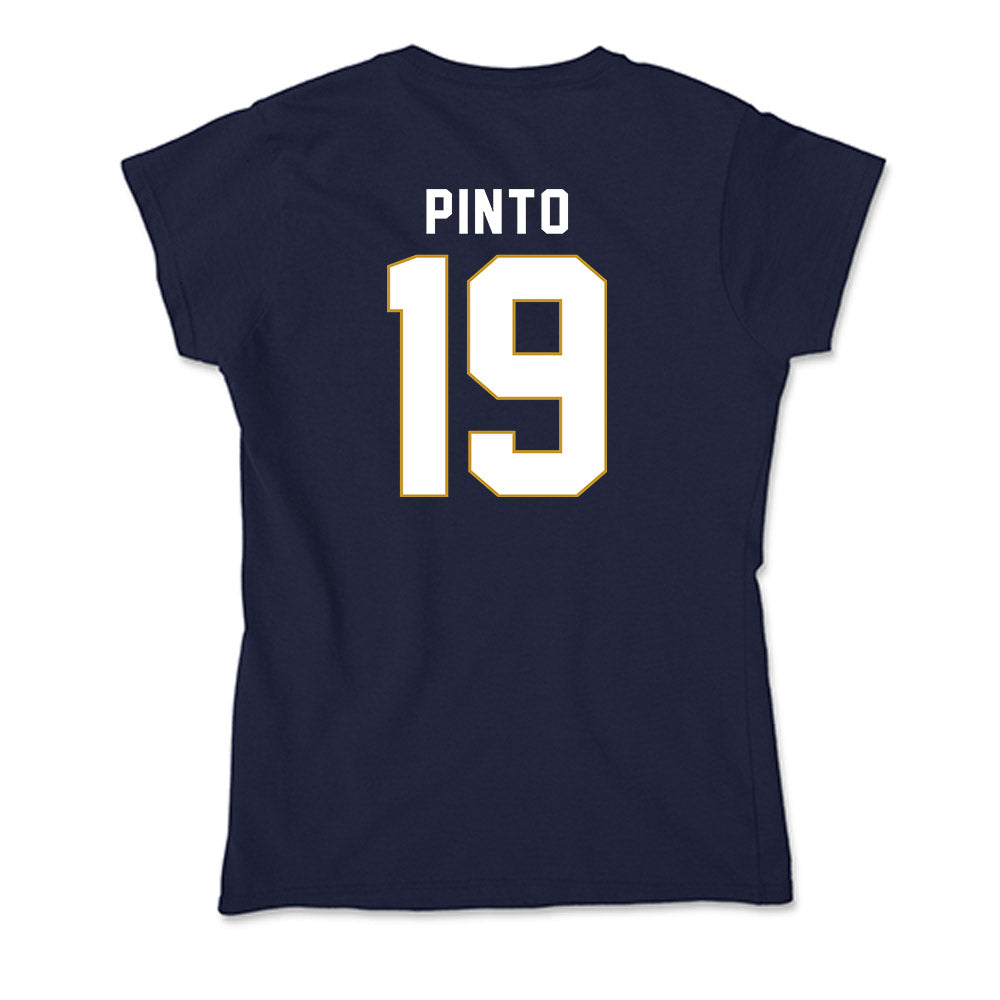 Notre Dame - NCAA Women's Soccer : Ally Pinto - Soft Style Women’s T-Shirt-1