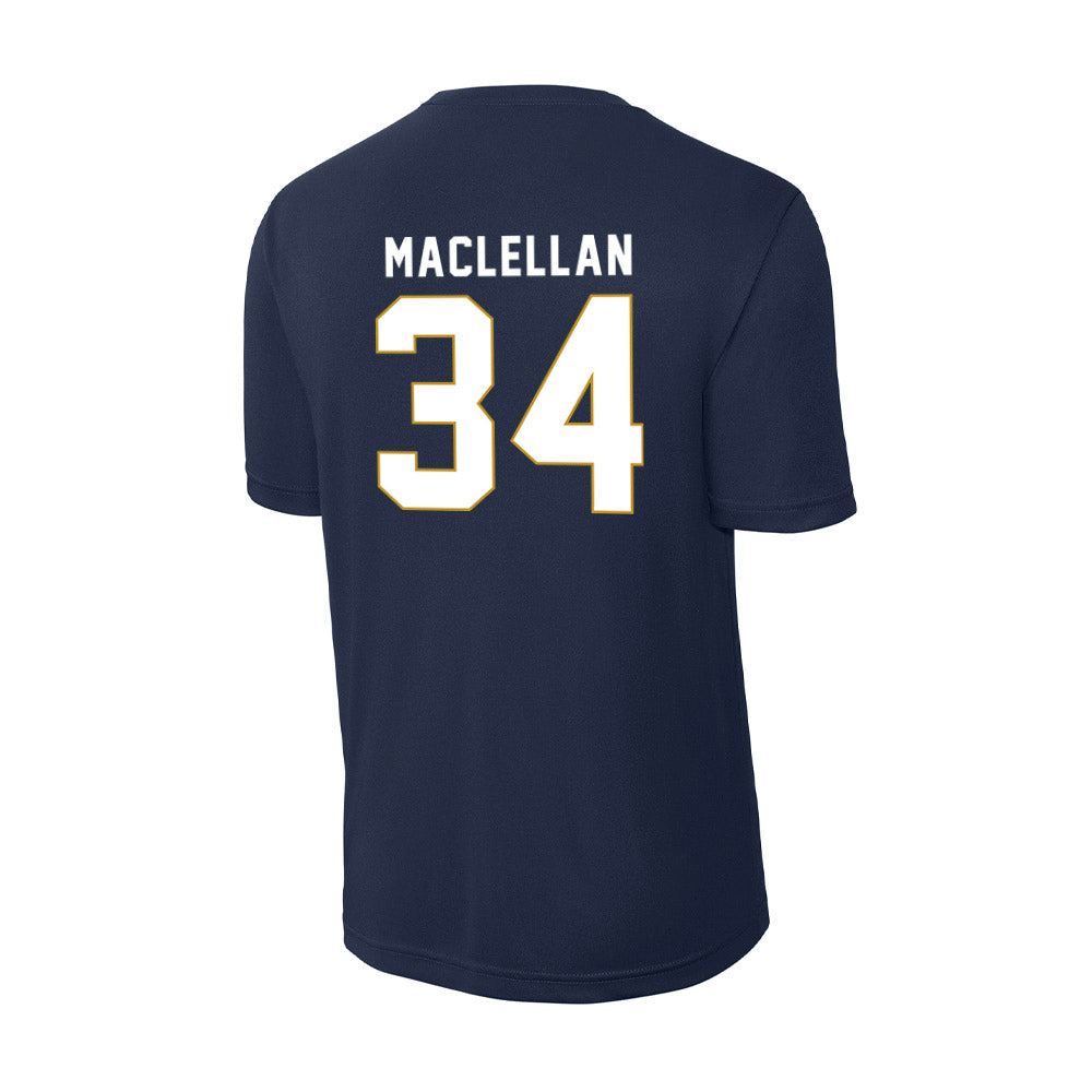 Notre Dame - NCAA Men's Basketball : Matthew MacLellan - Activewear T-Shirt-1