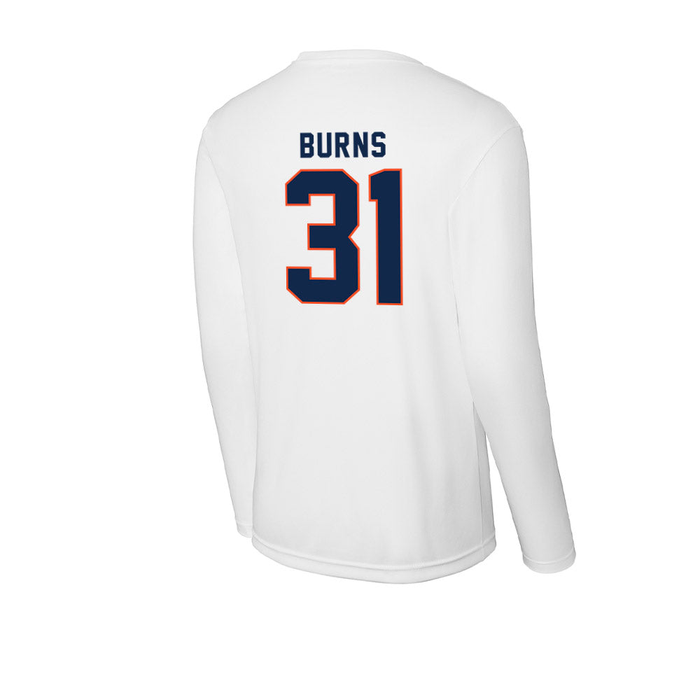 Virginia - NCAA Men's Soccer : Luke Burns - Activewear Long Sleeve T-Shirt-1