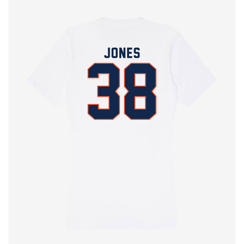 Virginia - NCAA Football : Armstrong Jones - Women's V-Neck T-Shirt-1