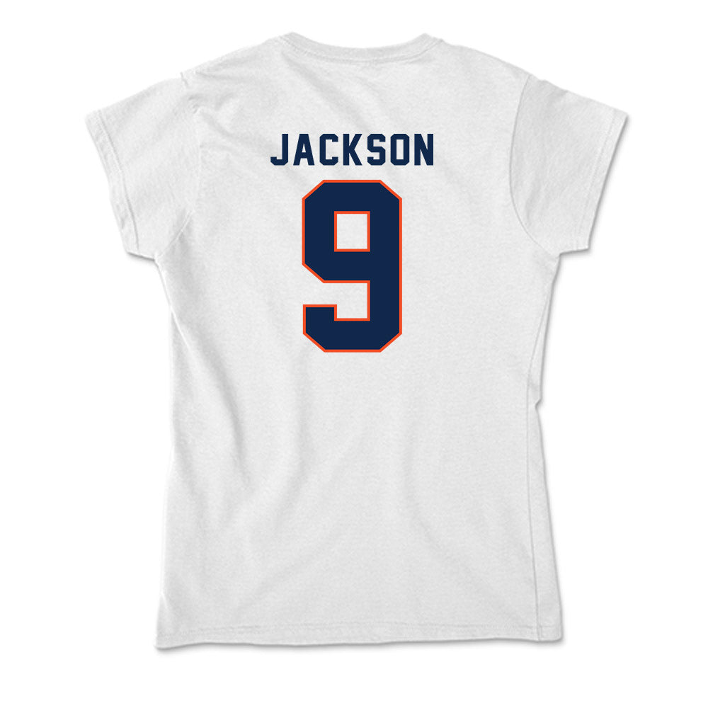 Virginia - NCAA Football : Jermarian Jackson - Soft Style Women’s T-Shirt-1