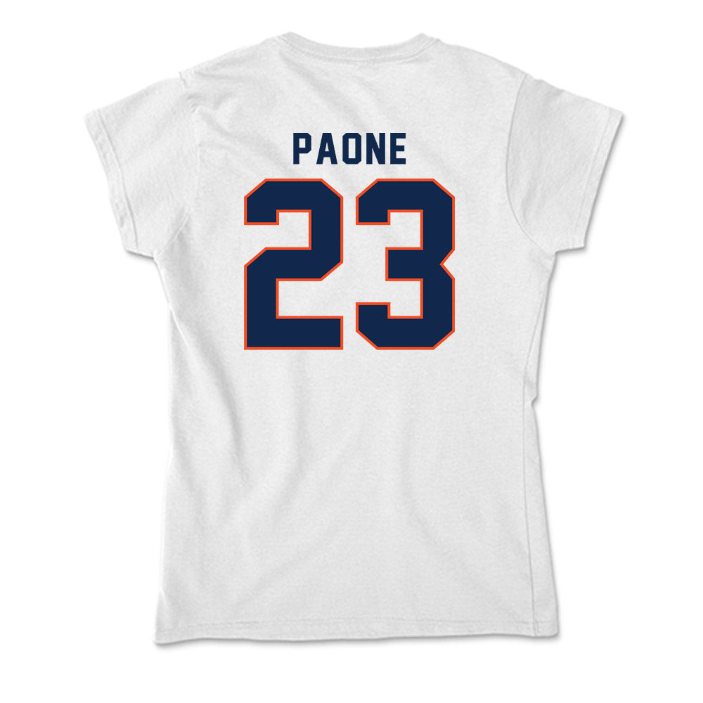 Virginia - NCAA Baseball : John Paone - Soft Style Women’s T-Shirt-1