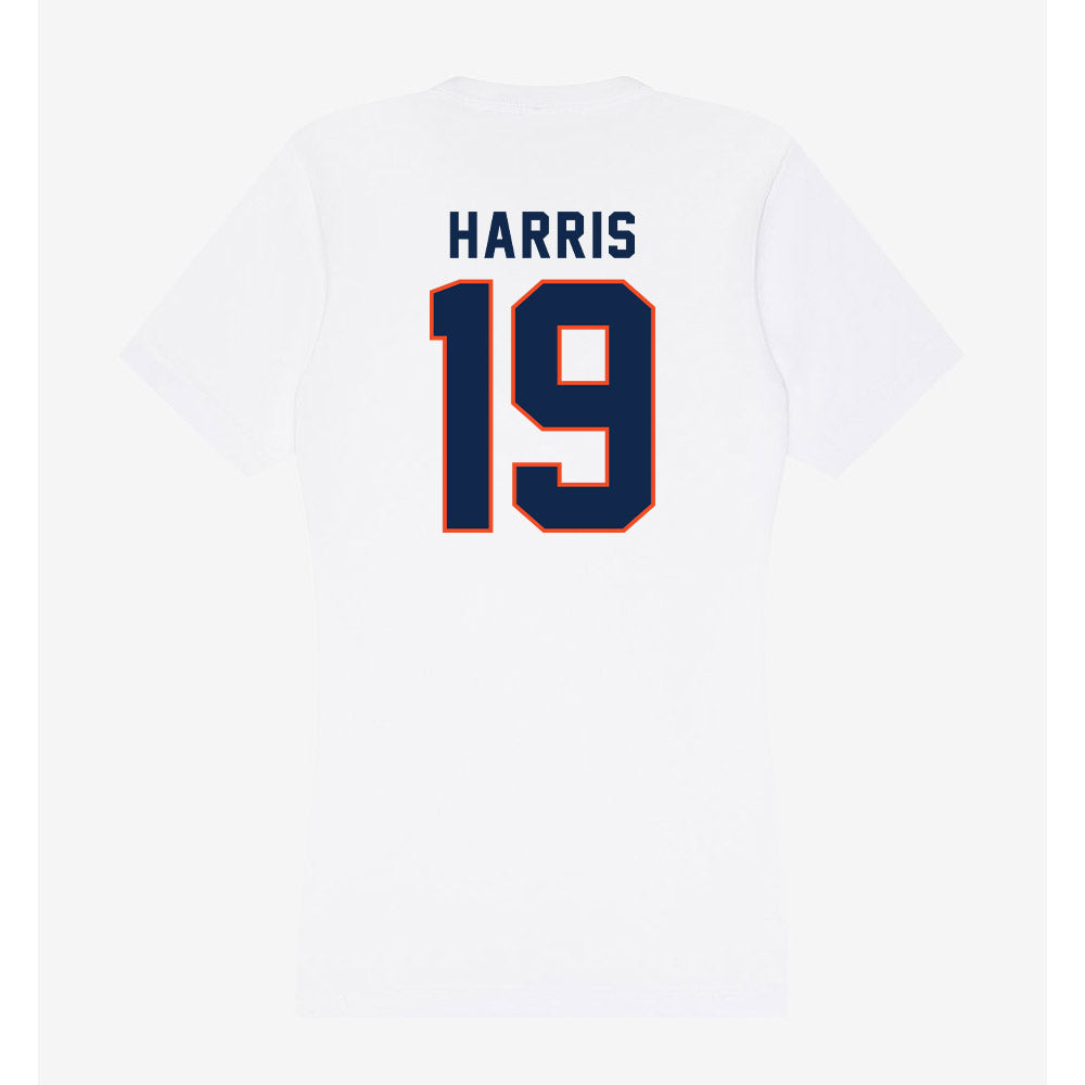 Virginia - NCAA Baseball : Aiden Harris - Women's V-Neck T-Shirt-1