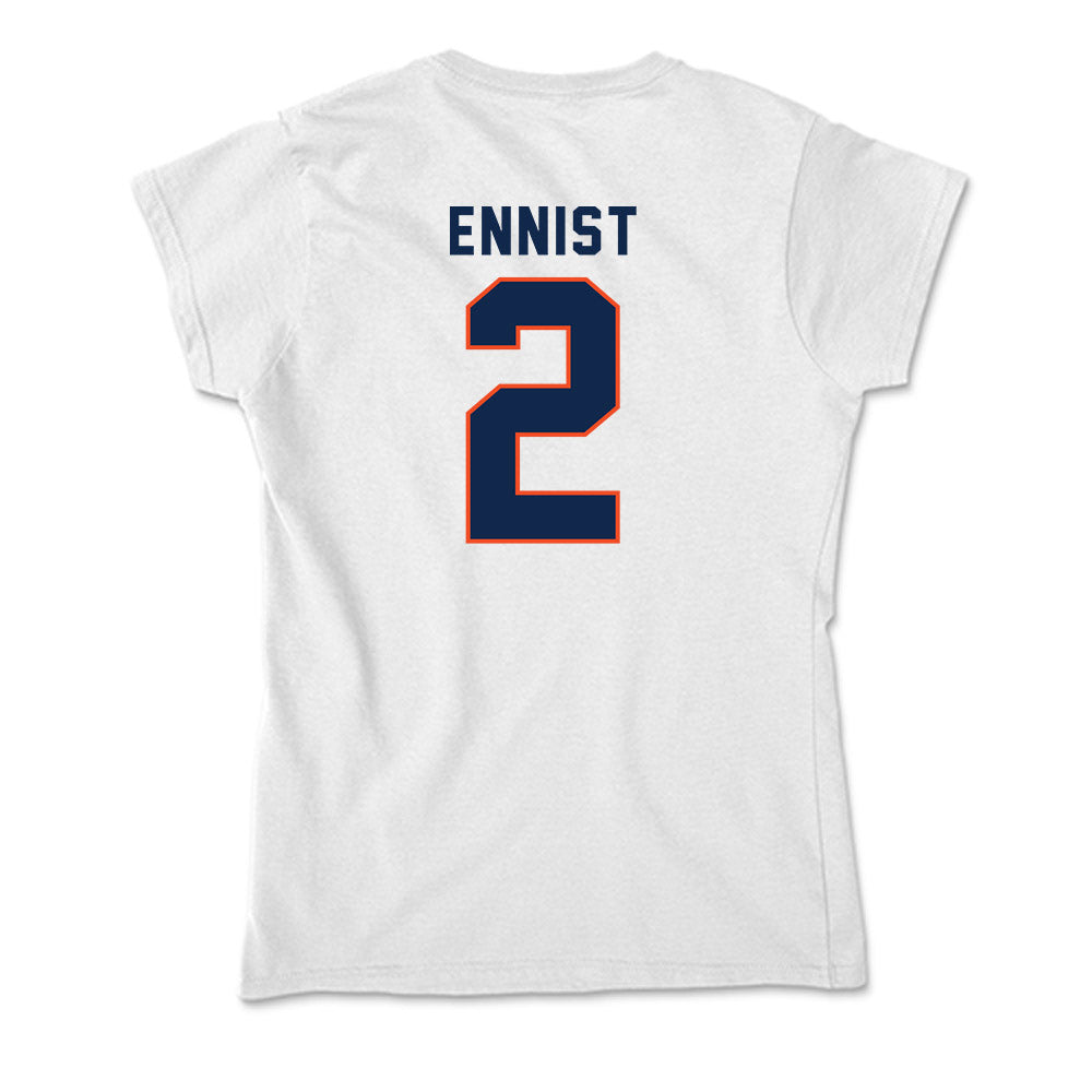 Virginia - NCAA Women's Volleyball : Reagan Ennist - Soft Style Women’s T-Shirt-1