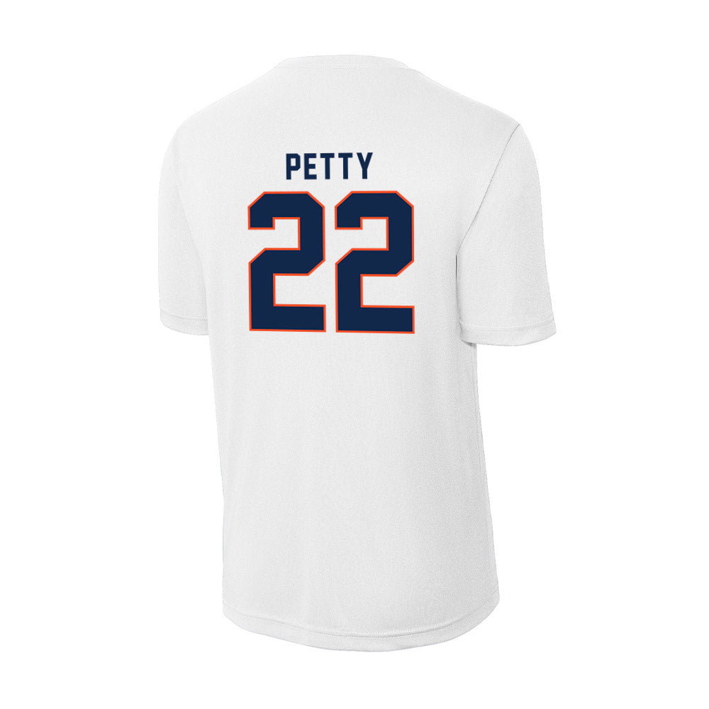 Virginia - NCAA Men's Lacrosse : Elijah Petty - Activewear T-Shirt-1