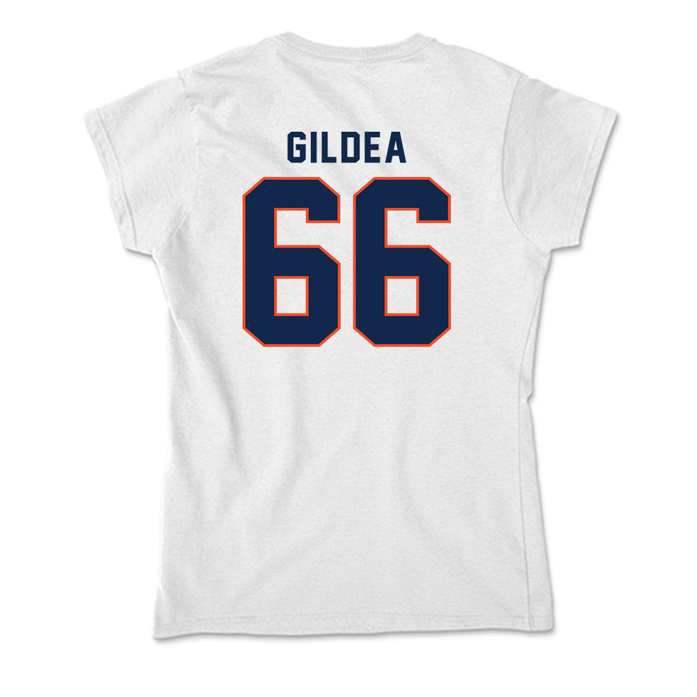 Virginia - NCAA Football : Michael Gildea - Soft Style Women’s T-Shirt-1