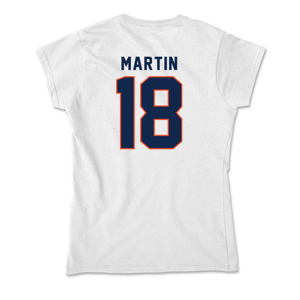 Virginia - NCAA Football : Da'Shawn Martin - Soft Style Women’s T-Shirt-1
