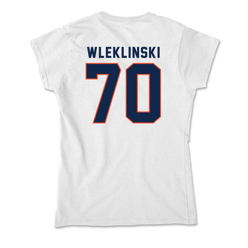 Virginia - NCAA Football : Dane Wleklinski - Soft Style Women’s T-Shirt-1