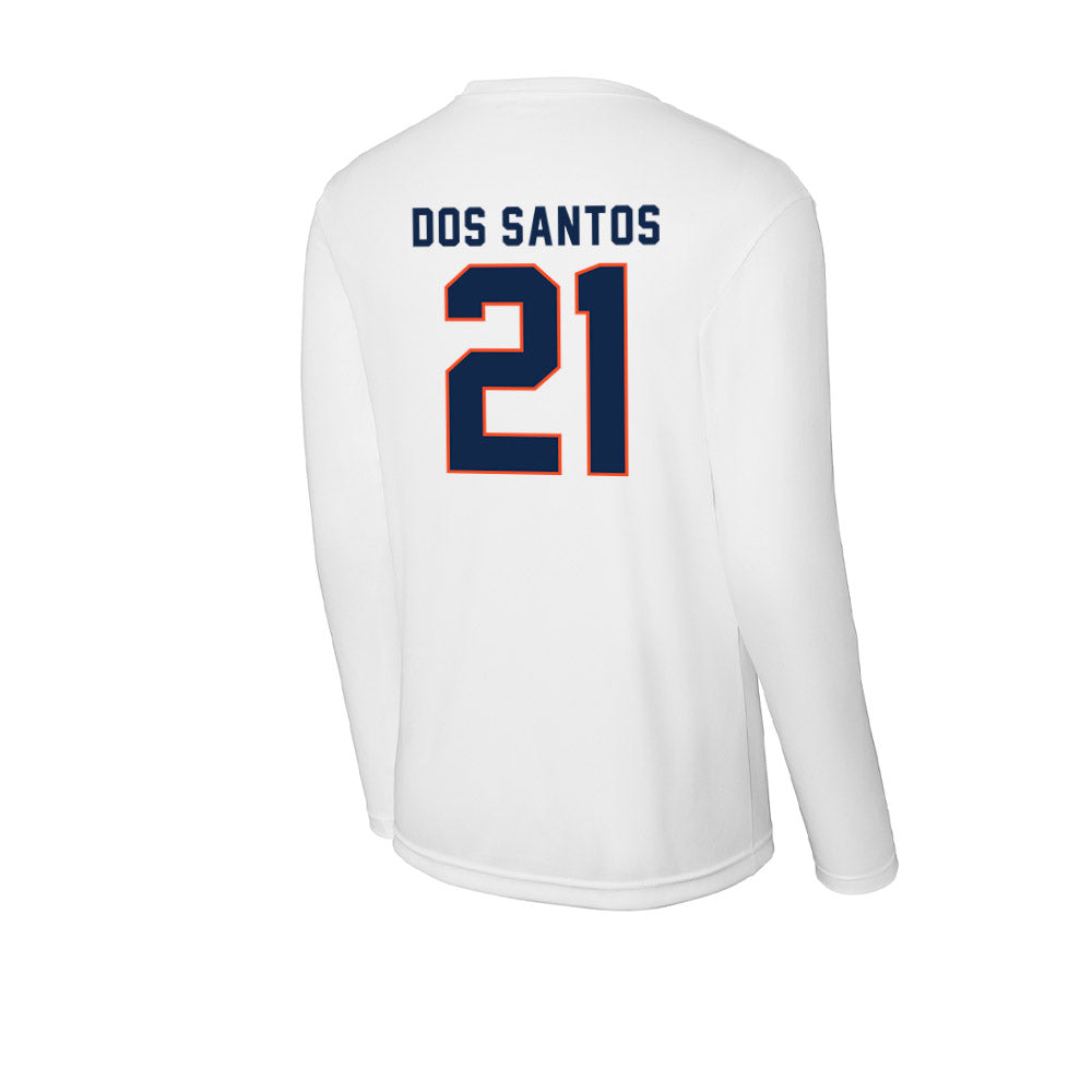 Virginia - NCAA Men's Soccer : Marco Dos Santos - Activewear Long Sleeve T-Shirt-1