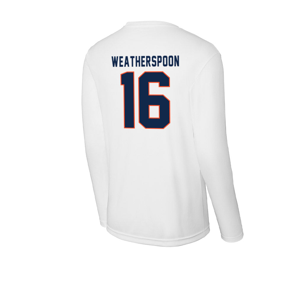 Virginia - NCAA Baseball : Jake Weatherspoon - Activewear Long Sleeve T-Shirt-1