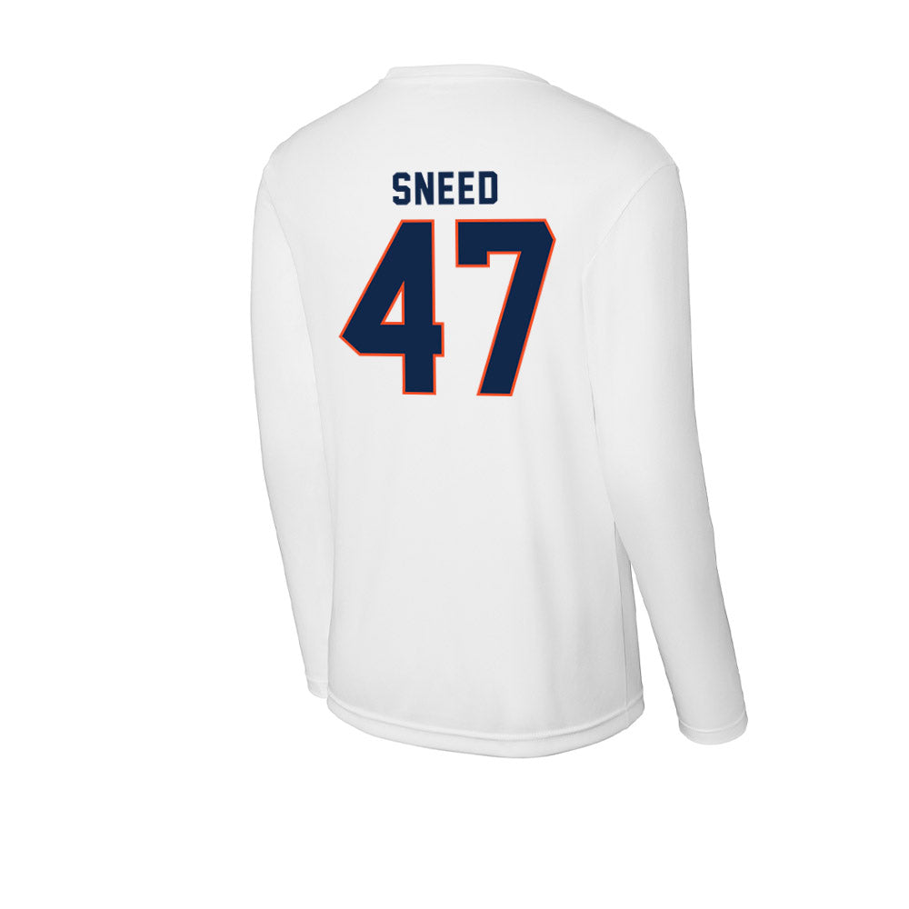 Virginia - NCAA Football : Gabe Sneed - Activewear Long Sleeve T-Shirt-1