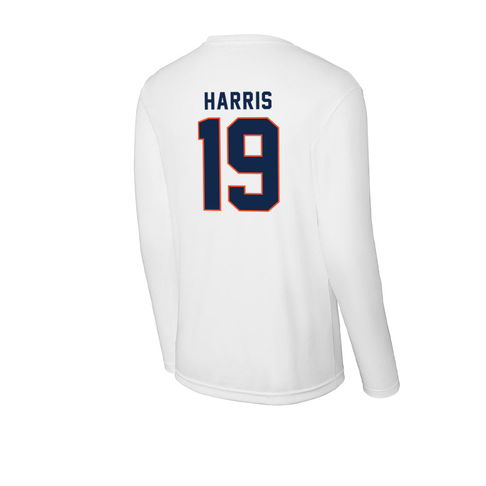Virginia - NCAA Baseball : Aiden Harris - Activewear Long Sleeve T-Shirt-1