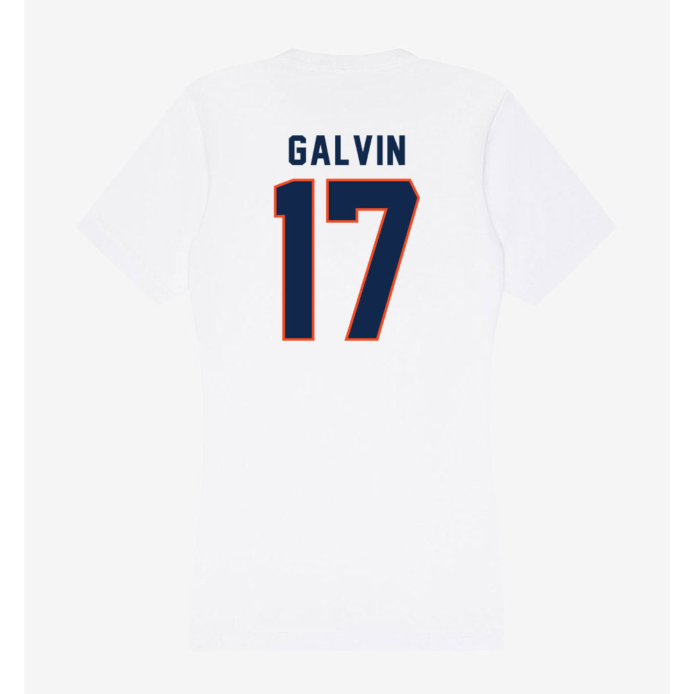 Virginia - NCAA Women's Soccer : Tatum Galvin - Women's V-Neck T-Shirt-1