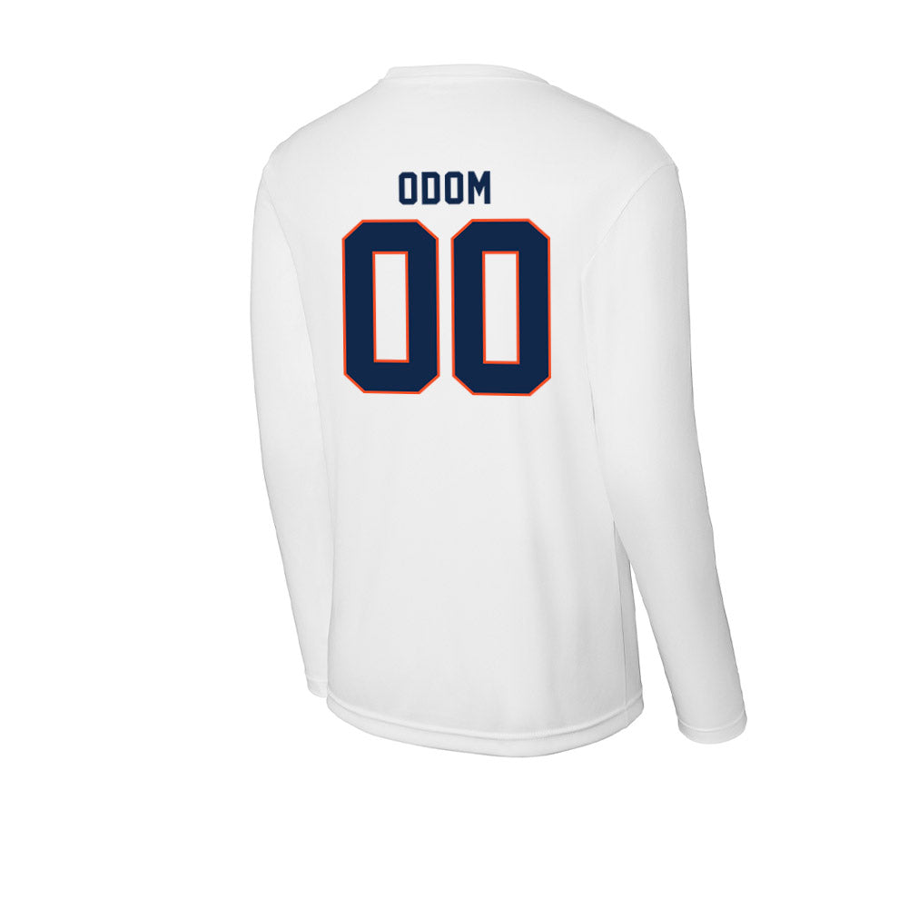 Virginia - NCAA Men's Basketball : Owen Odom - Activewear Long Sleeve T-Shirt-1