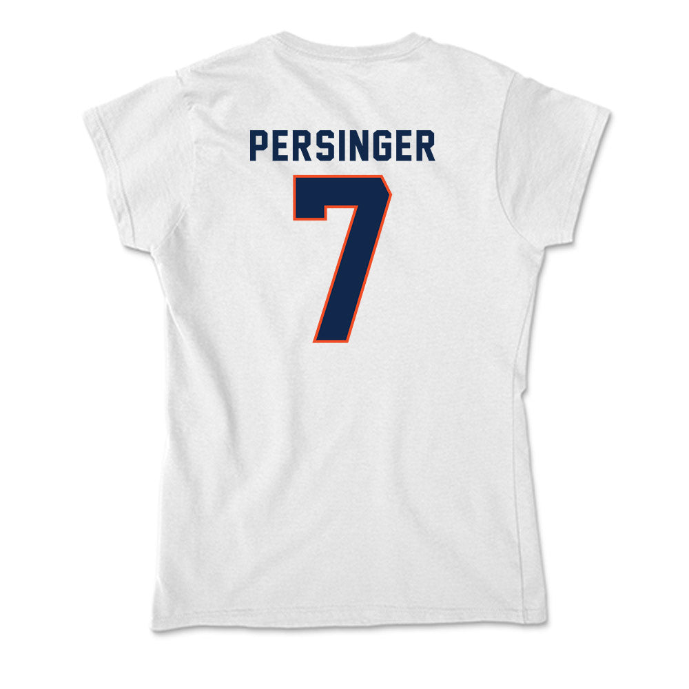 Virginia - NCAA Football : Josiah Persinger - Soft Style Women’s T-Shirt-1