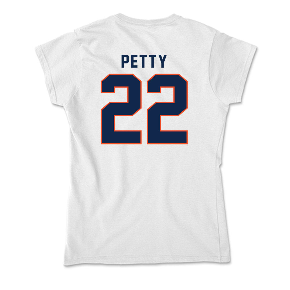 Virginia - NCAA Men's Lacrosse : Elijah Petty - Soft Style Women’s T-Shirt-1