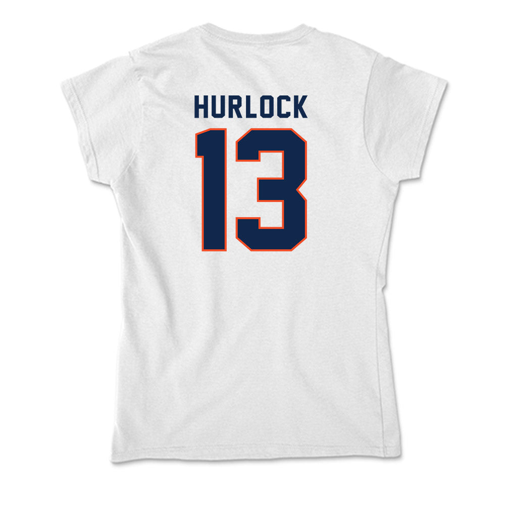 Virginia - NCAA Men's Soccer : Stephen Hurlock - Soft Style Women’s T-Shirt-1