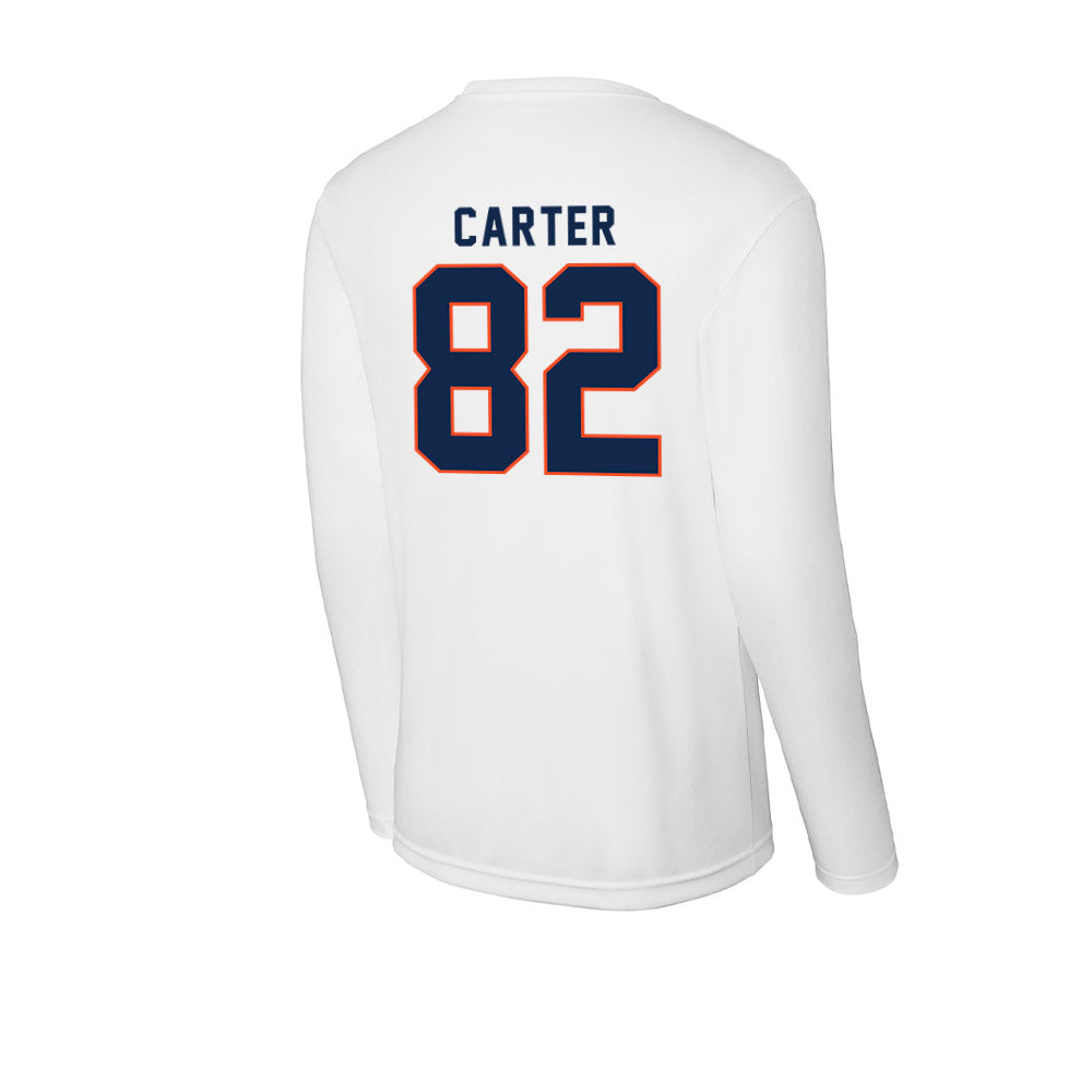 Virginia - NCAA Football : DaMari Carter - Activewear Long Sleeve T-Shirt-1