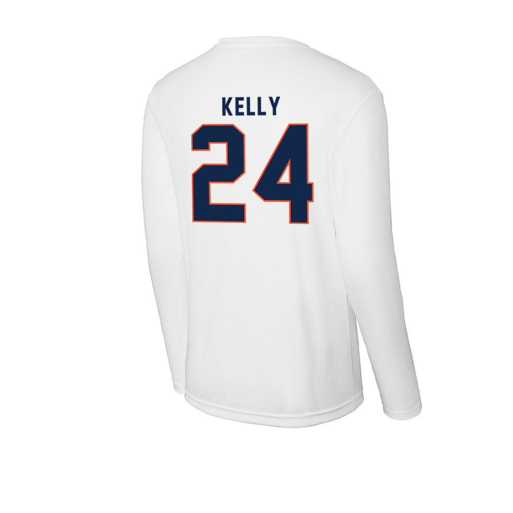 Virginia - NCAA Women's Soccer : Kathryn Kelly - Activewear Long Sleeve T-Shirt-1