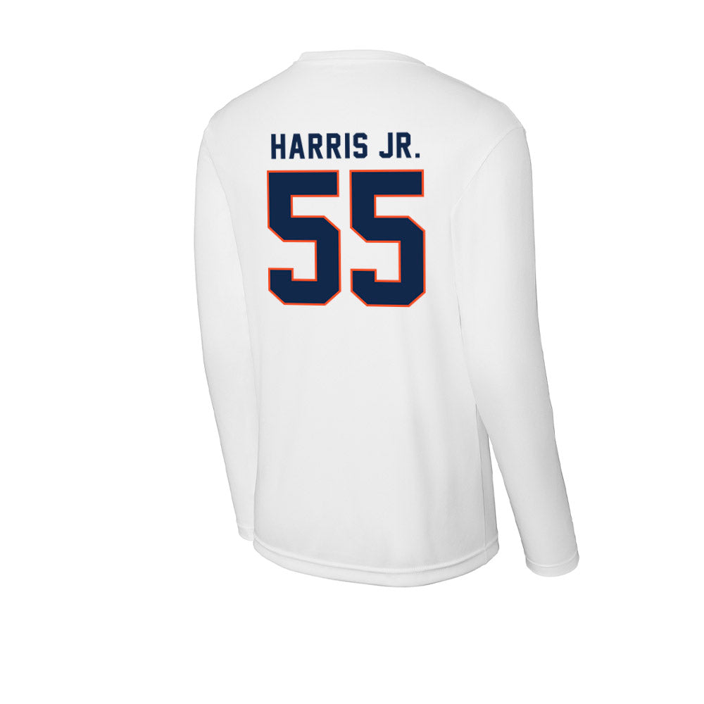 Virginia - NCAA Football : Jim Harris Jr. - Activewear Long Sleeve T-Shirt-1