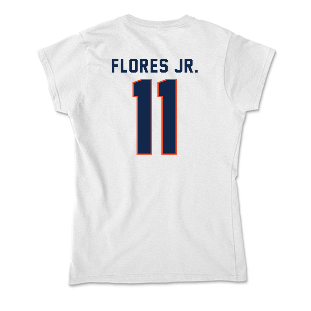 Virginia - NCAA Football : Rico Flores Jr. - Soft Style Women’s T-Shirt-1