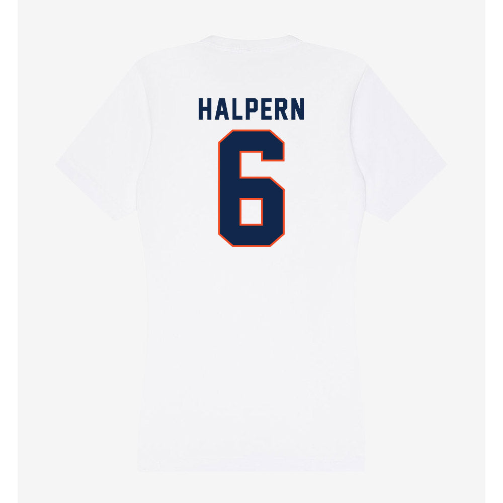 Virginia - NCAA Women's Soccer : addison halpern - Women's V-Neck T-Shirt-1