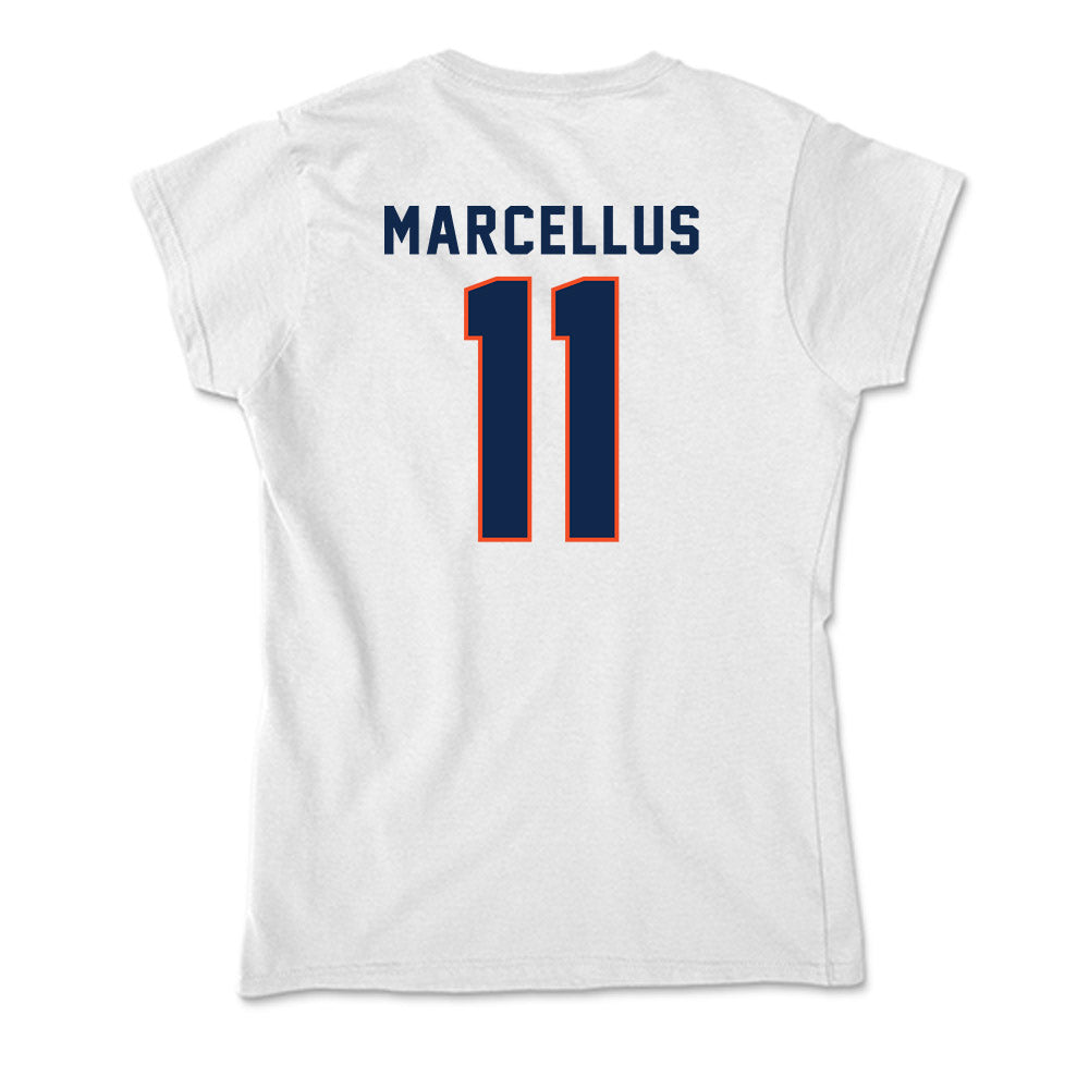 Virginia - NCAA Football : Maddox Marcellus - Soft Style Women’s T-Shirt-1