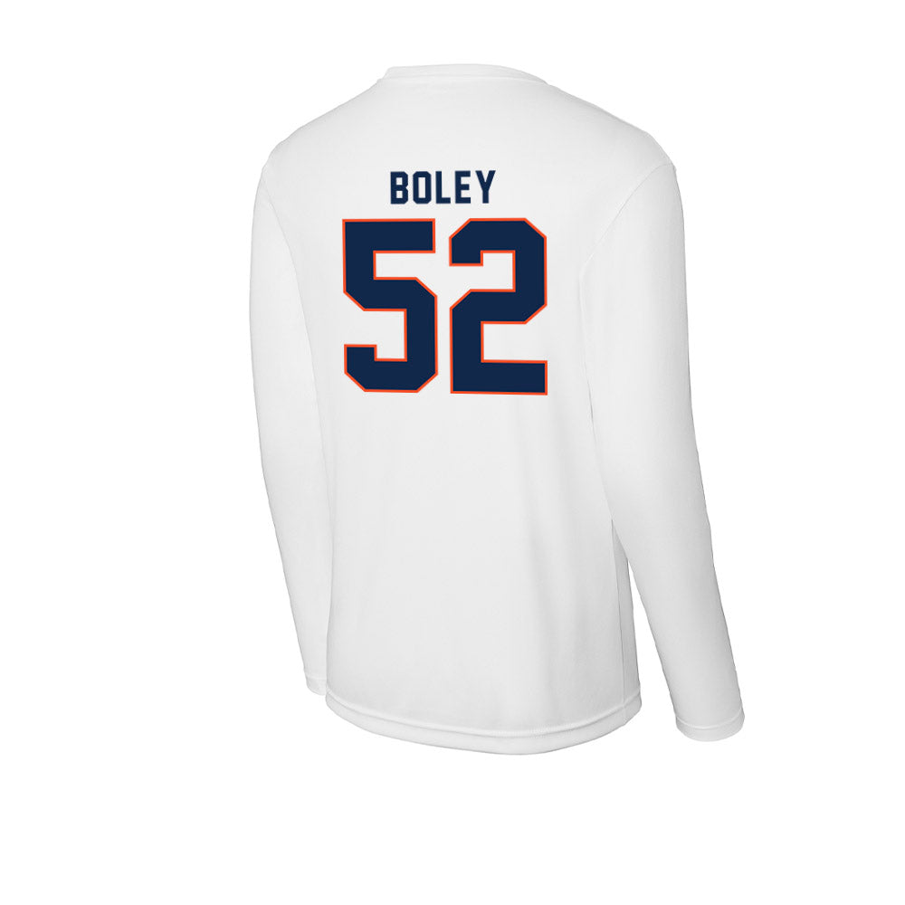 Virginia - NCAA Football : Mckale Boley - Activewear Long Sleeve T-Shirt-1