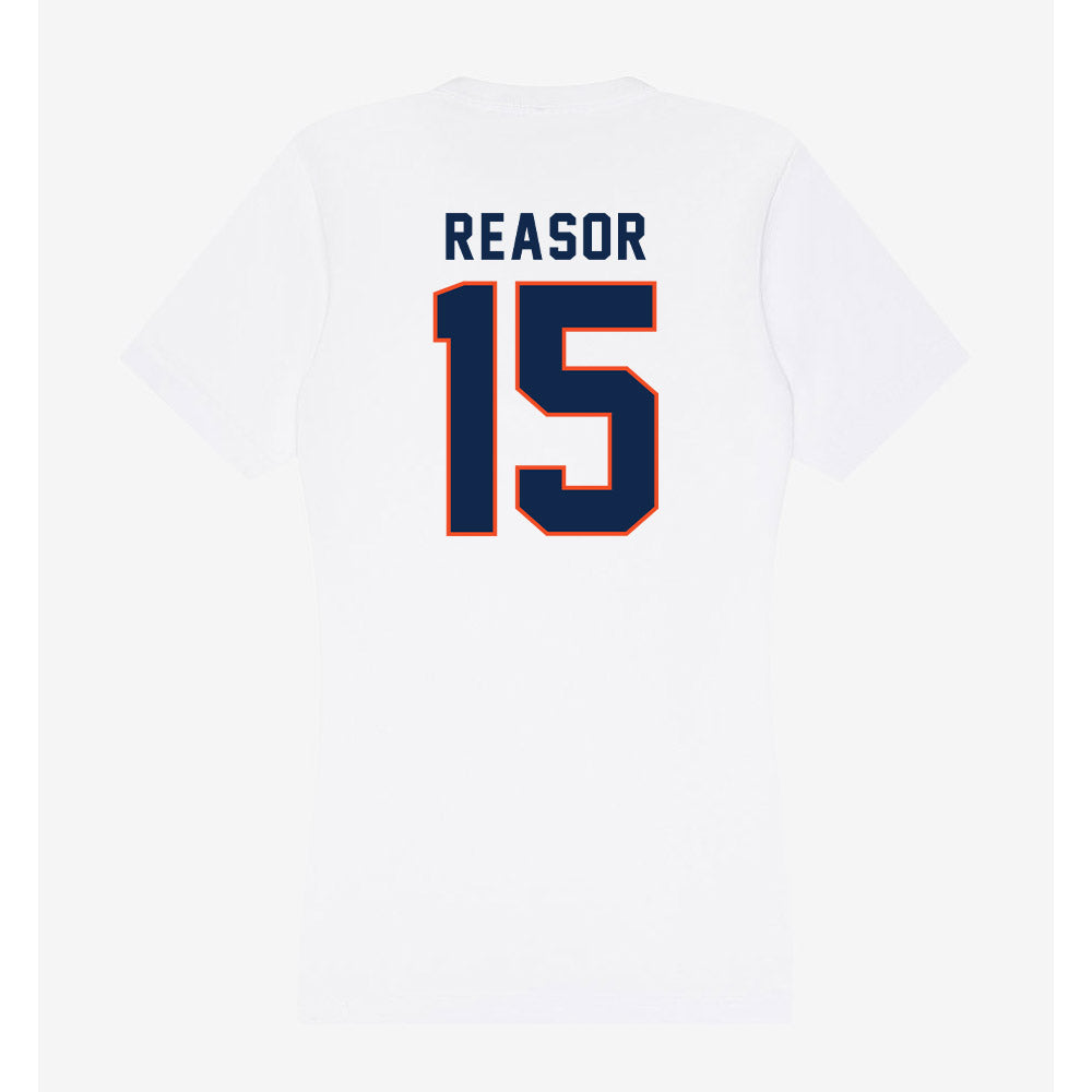 Virginia - NCAA Softball : Addison Reasor - Women's V-Neck T-Shirt-1