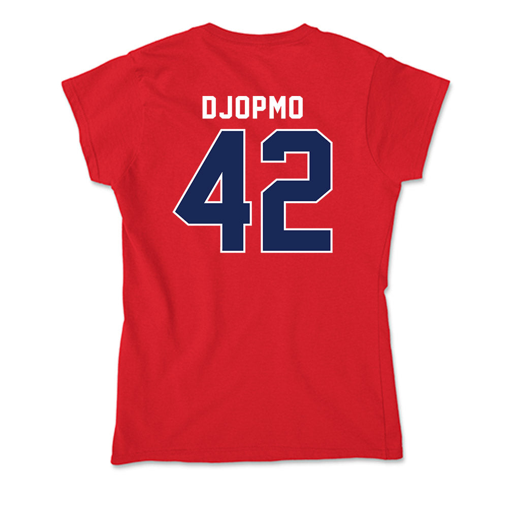 Arizona - NCAA Men's Basketball : Sven Djopmo - Soft Style Women’s T-Shirt-1