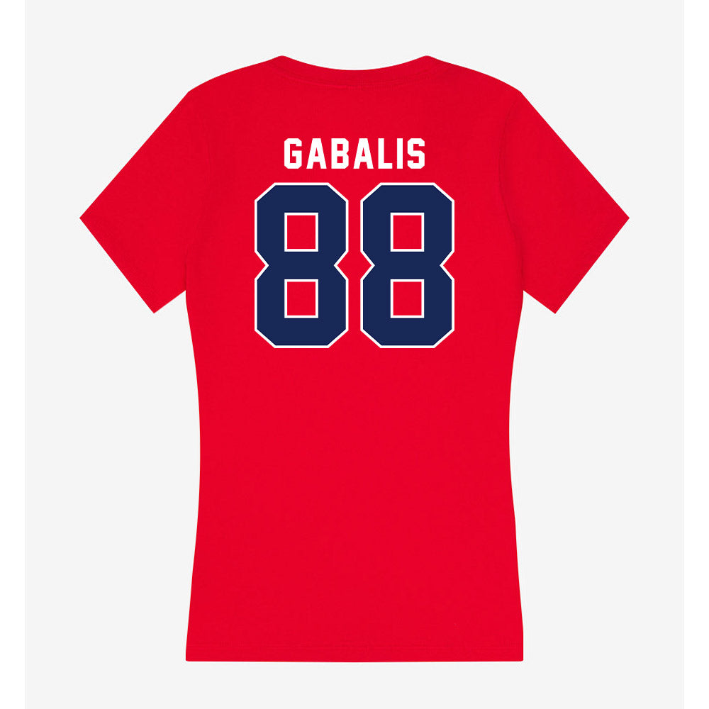 Arizona - NCAA Football : Henry Gabalis - Women's V-Neck T-Shirt-1