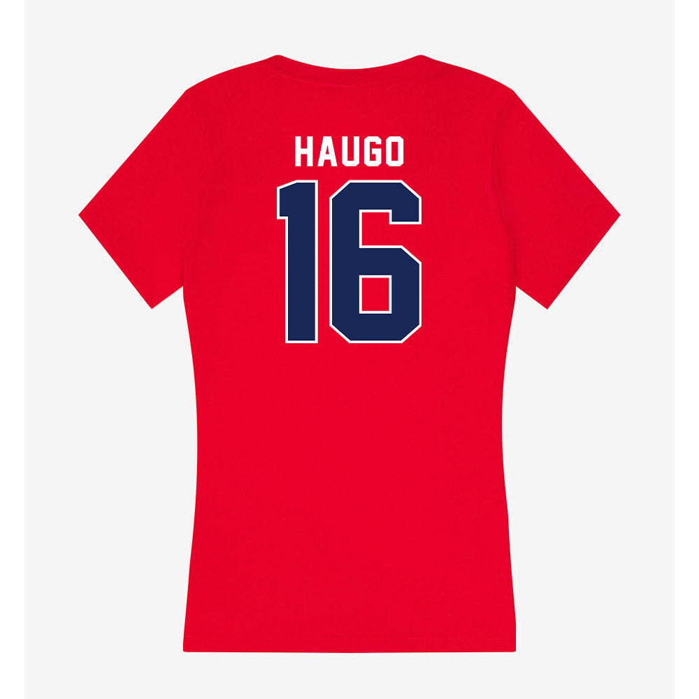 Arizona - NCAA Football : Luke Haugo - Women's V-Neck T-Shirt-1
