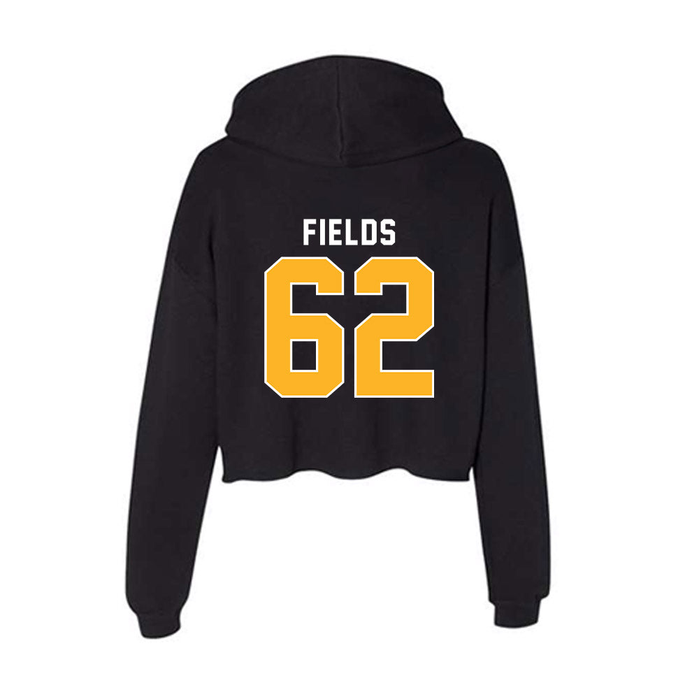 Pittsburgh - NCAA Football : Jordan Fields - Women's Crop Fleece Hoodie-1