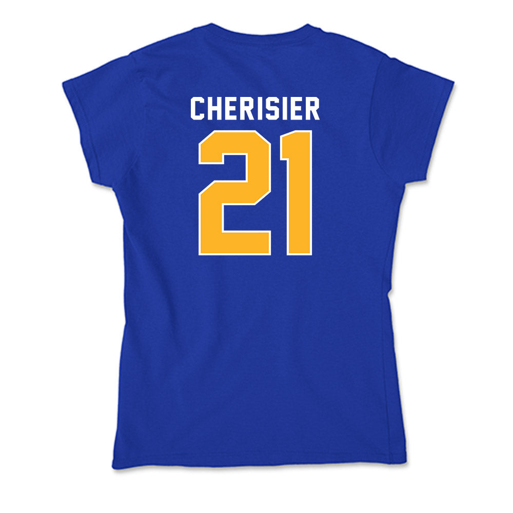Pittsburgh - NCAA Women's Basketball : Andea Cherisier - Soft Style Women’s T-Shirt-1