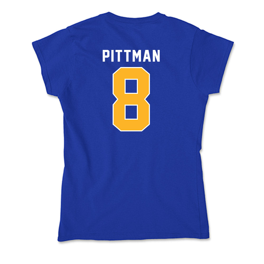 Pittsburgh - NCAA Softball : Kyra Pittman - Soft Style Women’s T-Shirt-1