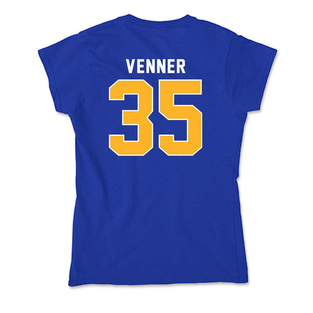 Pittsburgh - NCAA Women's Basketball : Meredith Venner - Soft Style Women’s T-Shirt-1
