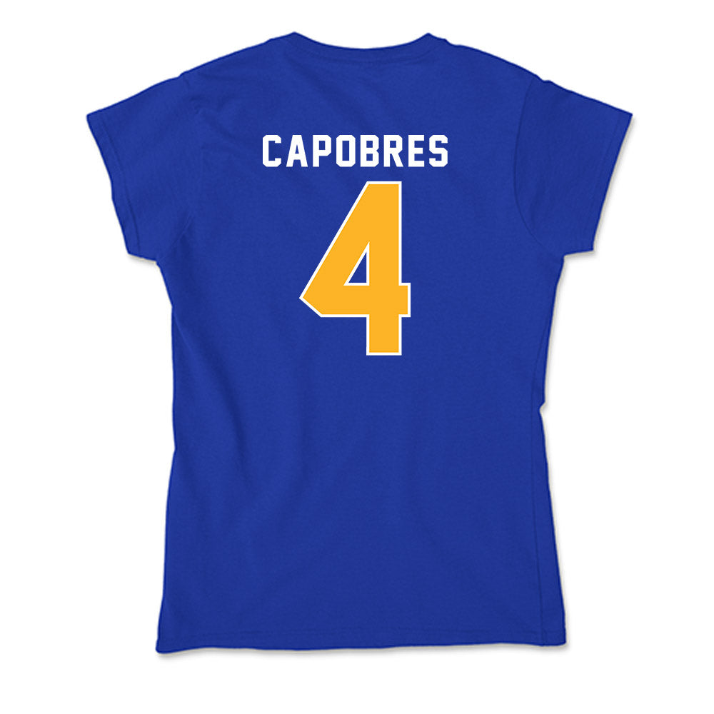 Pittsburgh - NCAA Women's Lacrosse : Anna Capobres - Soft Style Women’s T-Shirt-1
