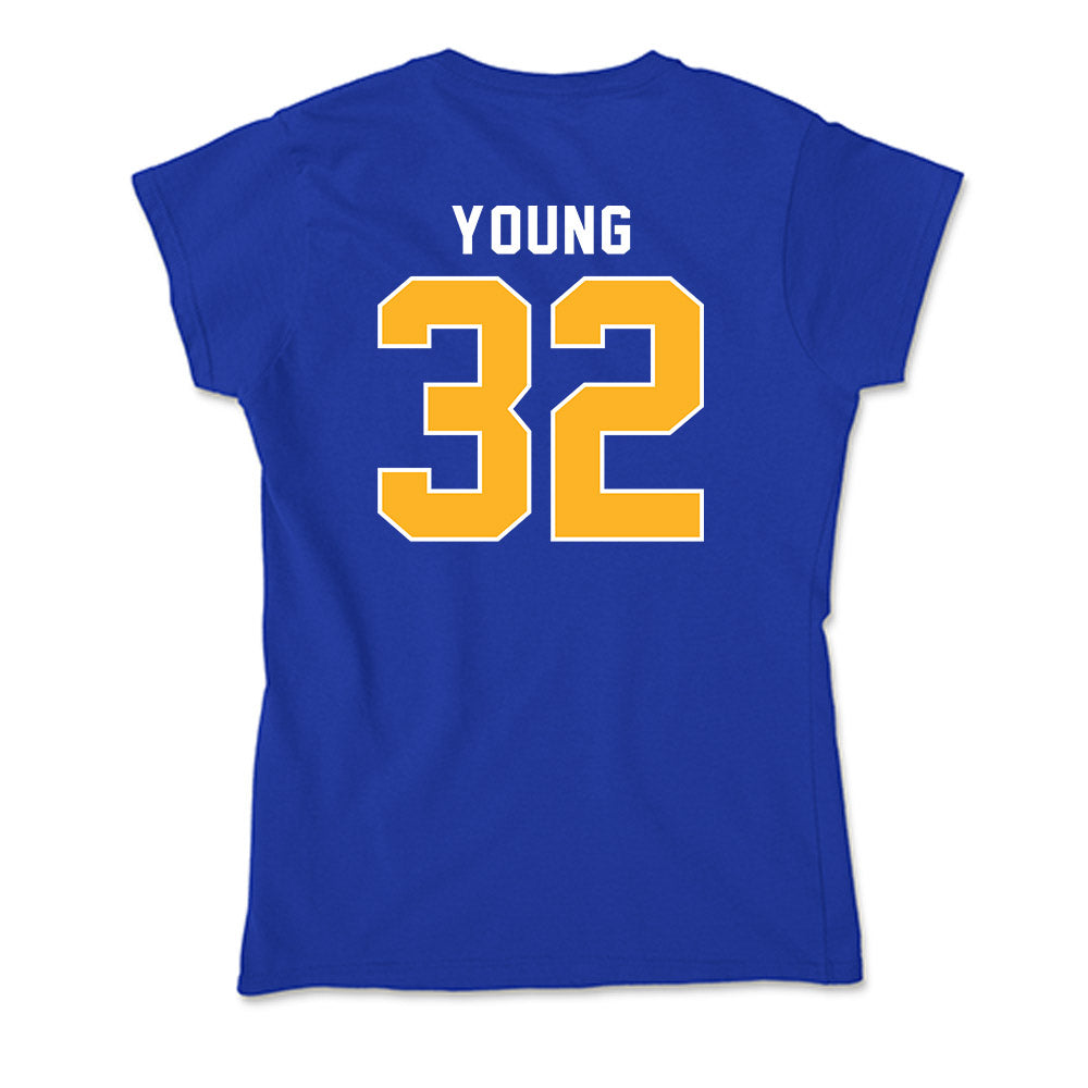 Pittsburgh - NCAA Softball : Jayda Young - Soft Style Women’s T-Shirt-1