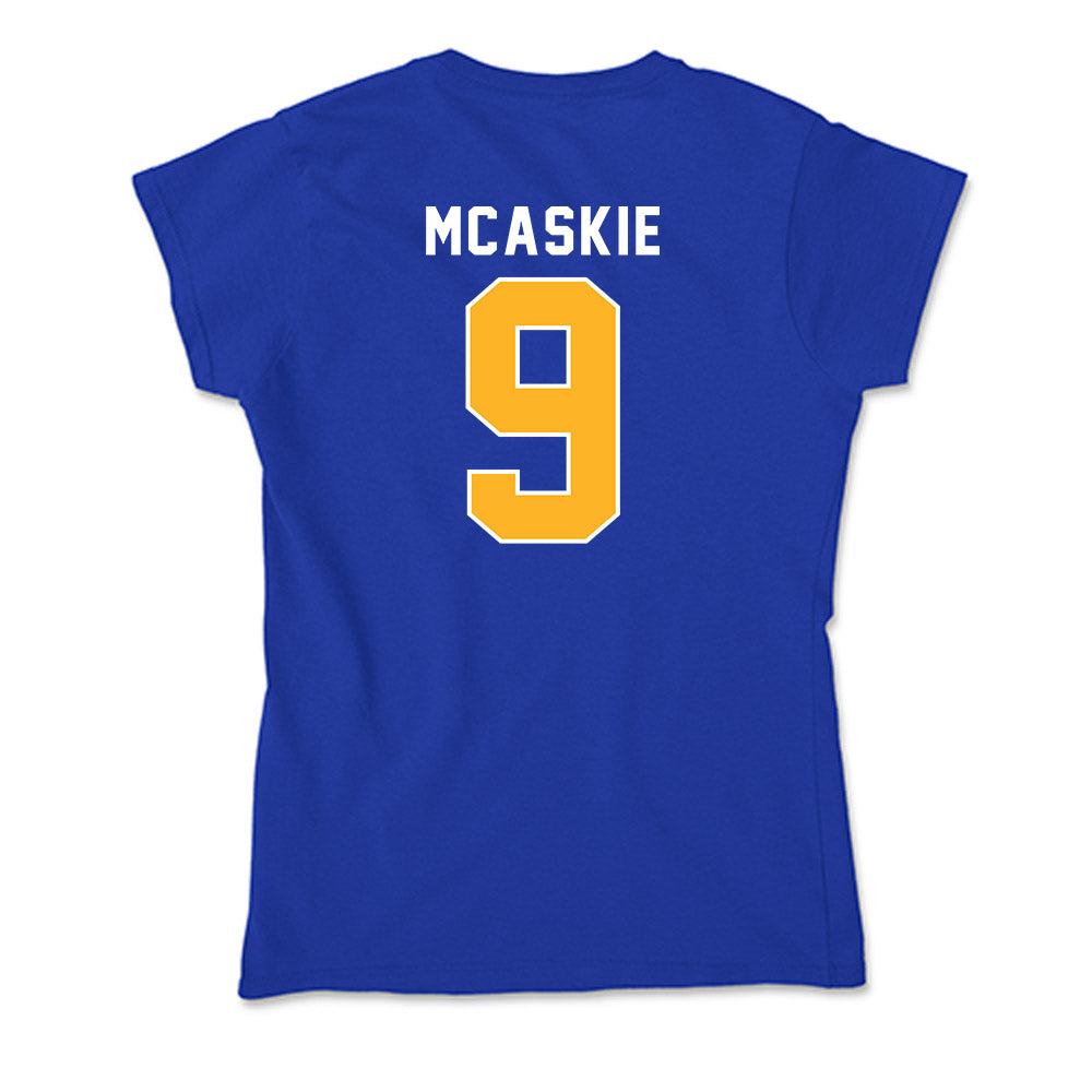 Pittsburgh - NCAA Baseball : Aidan McAskie - Soft Style Women’s T-Shirt-1