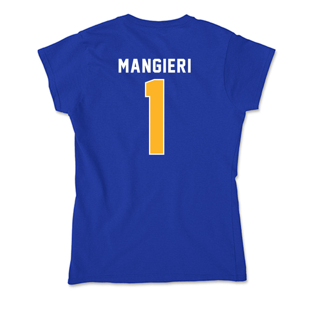 Pittsburgh - NCAA Softball : Keara Mangieri - Soft Style Women’s T-Shirt-1