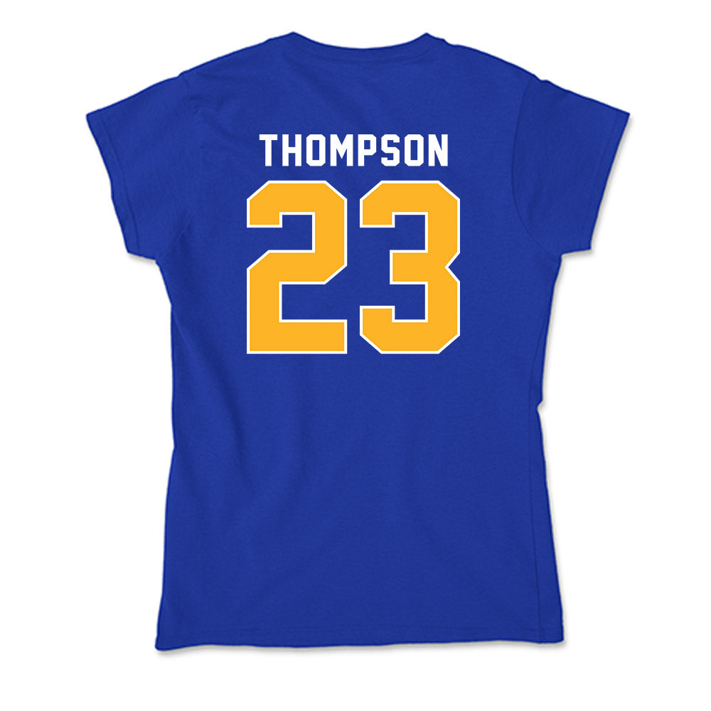 Pittsburgh - NCAA Football : Kanye Thompson - Soft Style Women’s T-Shirt-1