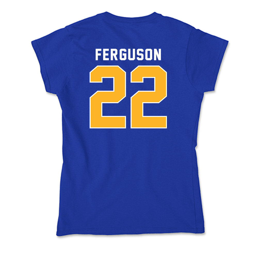 Pittsburgh - NCAA Football : Zion Ferguson - Soft Style Women’s T-Shirt-1