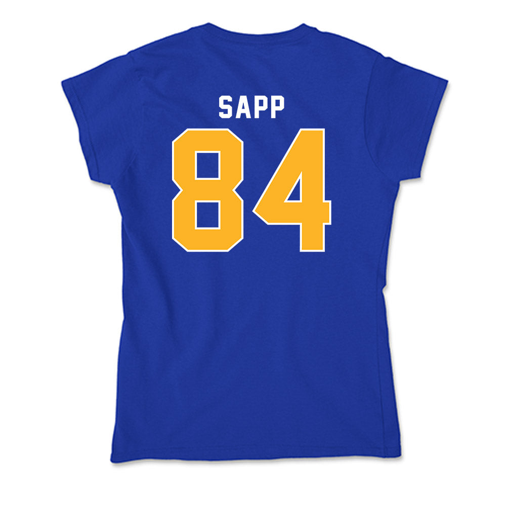 Pittsburgh - NCAA Football : Cam Sapp - Soft Style Women’s T-Shirt-1