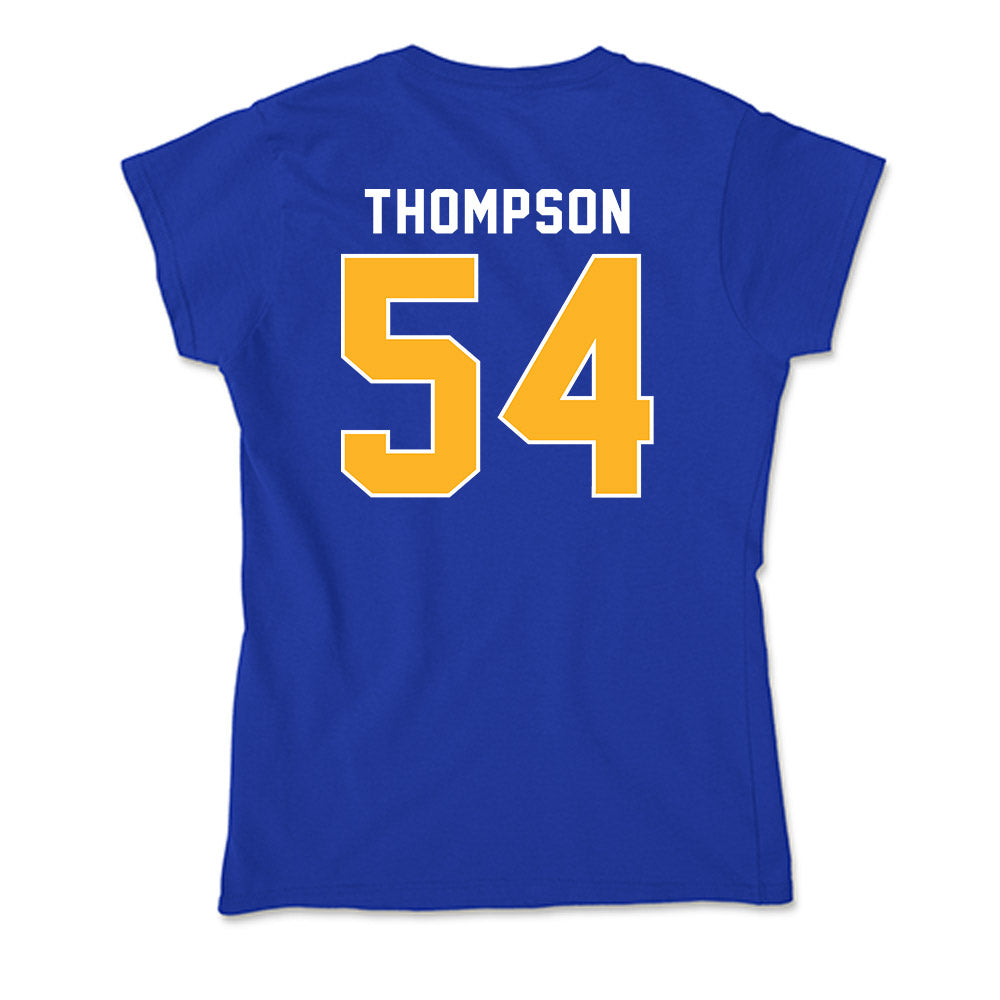 Pittsburgh - NCAA Football : Justin Thompson - Soft Style Women’s T-Shirt-1