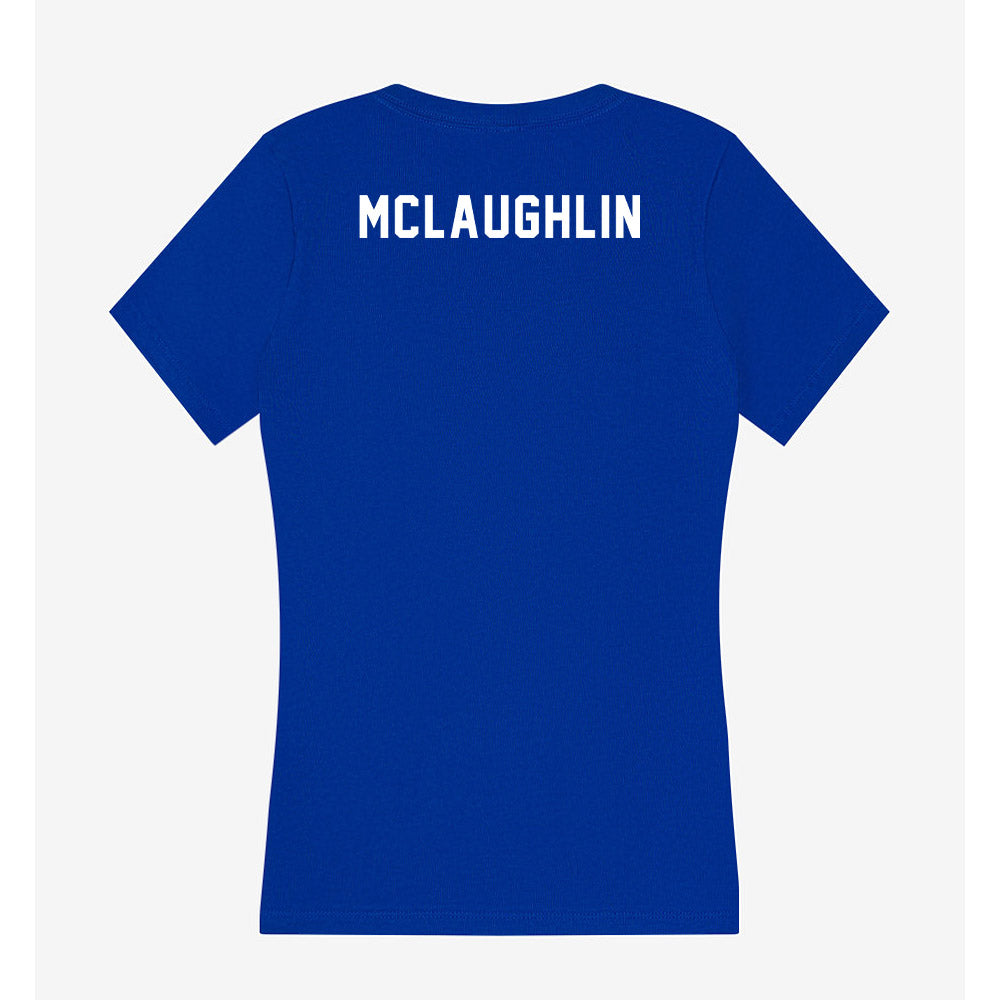 Pittsburgh - NCAA Women's Track & Field : Cella McLaughlin - Women's V-Neck T-Shirt-1