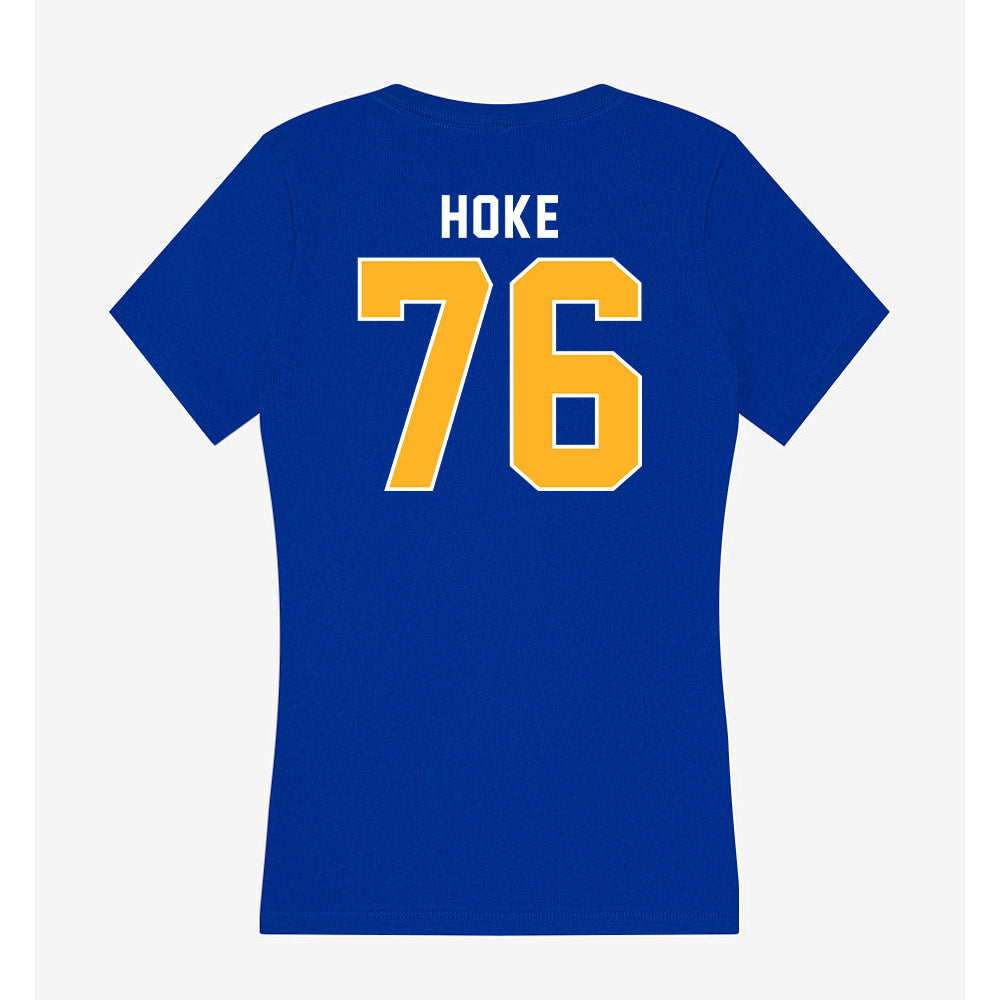 Pittsburgh - NCAA Football : Lincoln Hoke - Women's V-Neck T-Shirt-1