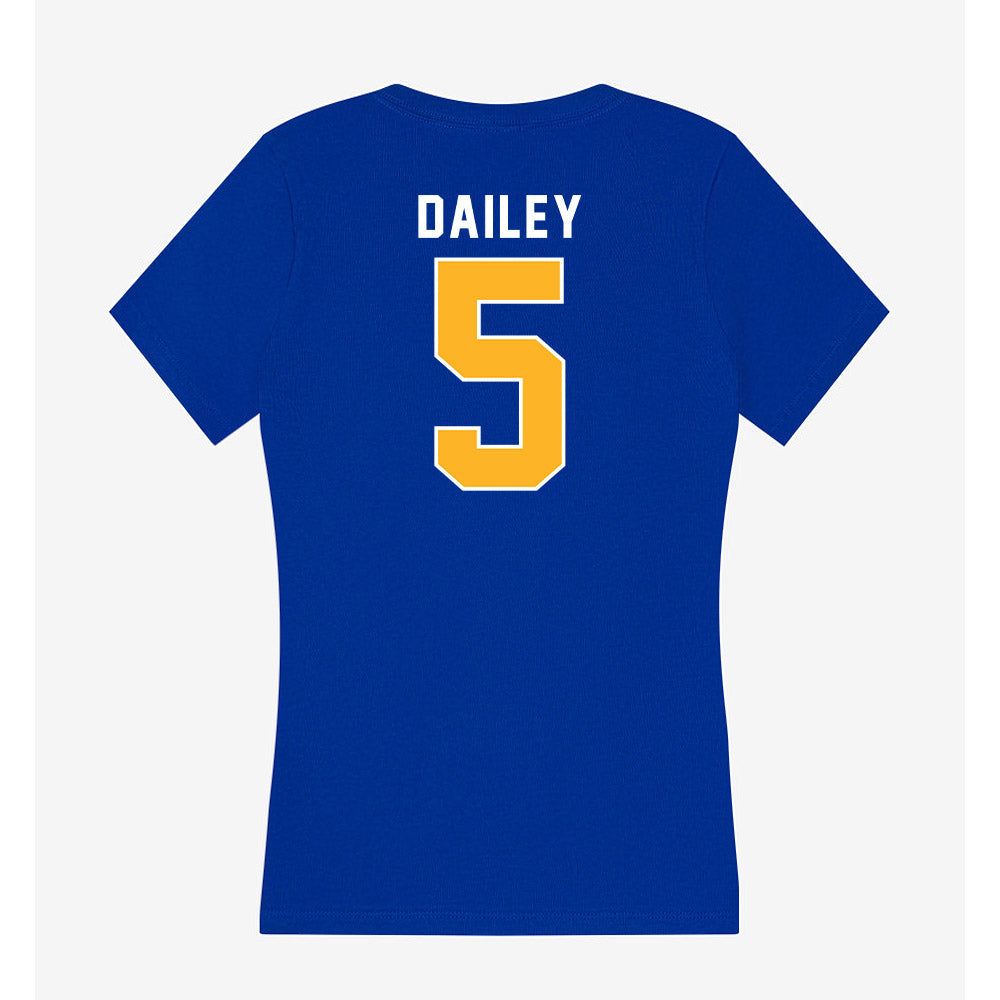 Pittsburgh - NCAA Football : Corey Dailey - Women's V-Neck T-Shirt-1